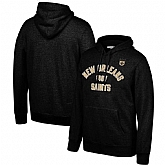 New Orleans Saints Mitchell & Ness Team History Pullover Hoodie Black,baseball caps,new era cap wholesale,wholesale hats
